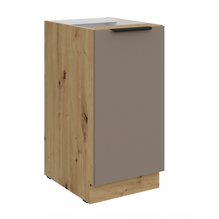 Szafka kuchenna dolna 40 cm AURO 40 D 1F BB TA/AR